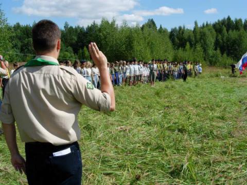 Брат начальник перед строем
