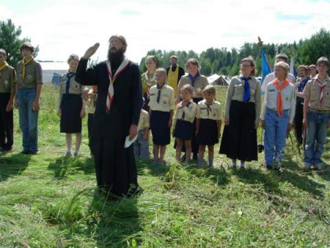 Рапортует дружина "Крутицкий вертоград", Москва, ЦО
