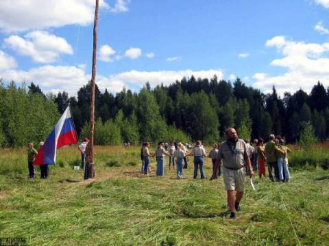 Построение. Открытие лагеря.