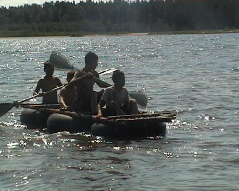 на воде
