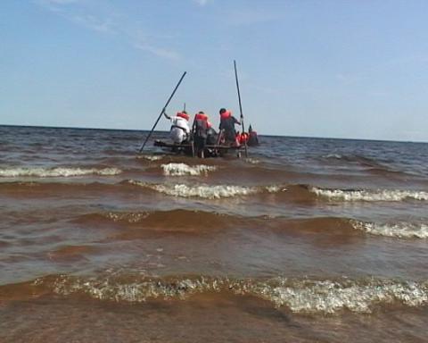 на воде