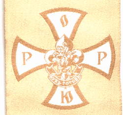 Знак разведчика новой формы ОРЮР. Нашивка