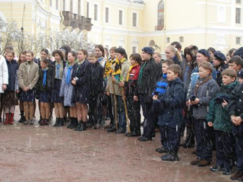 Парад и праздничный бивуак в Павловске 26