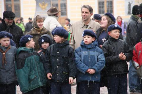 Парад и праздничный бивуак в Павловске 27