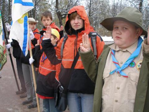 Парад и праздничный бивуак в Павловске 31