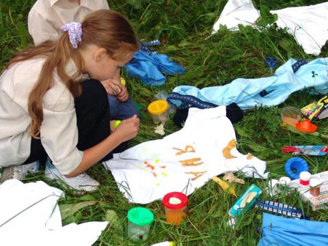 Летний лагерь волчат и белочек