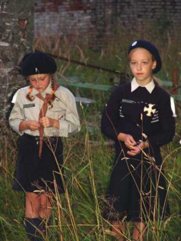 Летний лагерь волчат и белочек