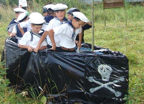 летний лагерь волчат и белочек