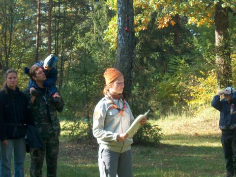 Закрытие Слёта и награждение звеньев-победителей Большой Географической Игры