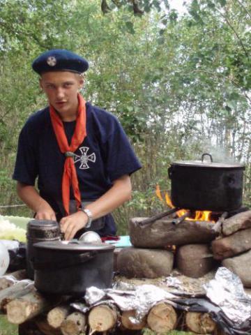 Коневец. На кухне.